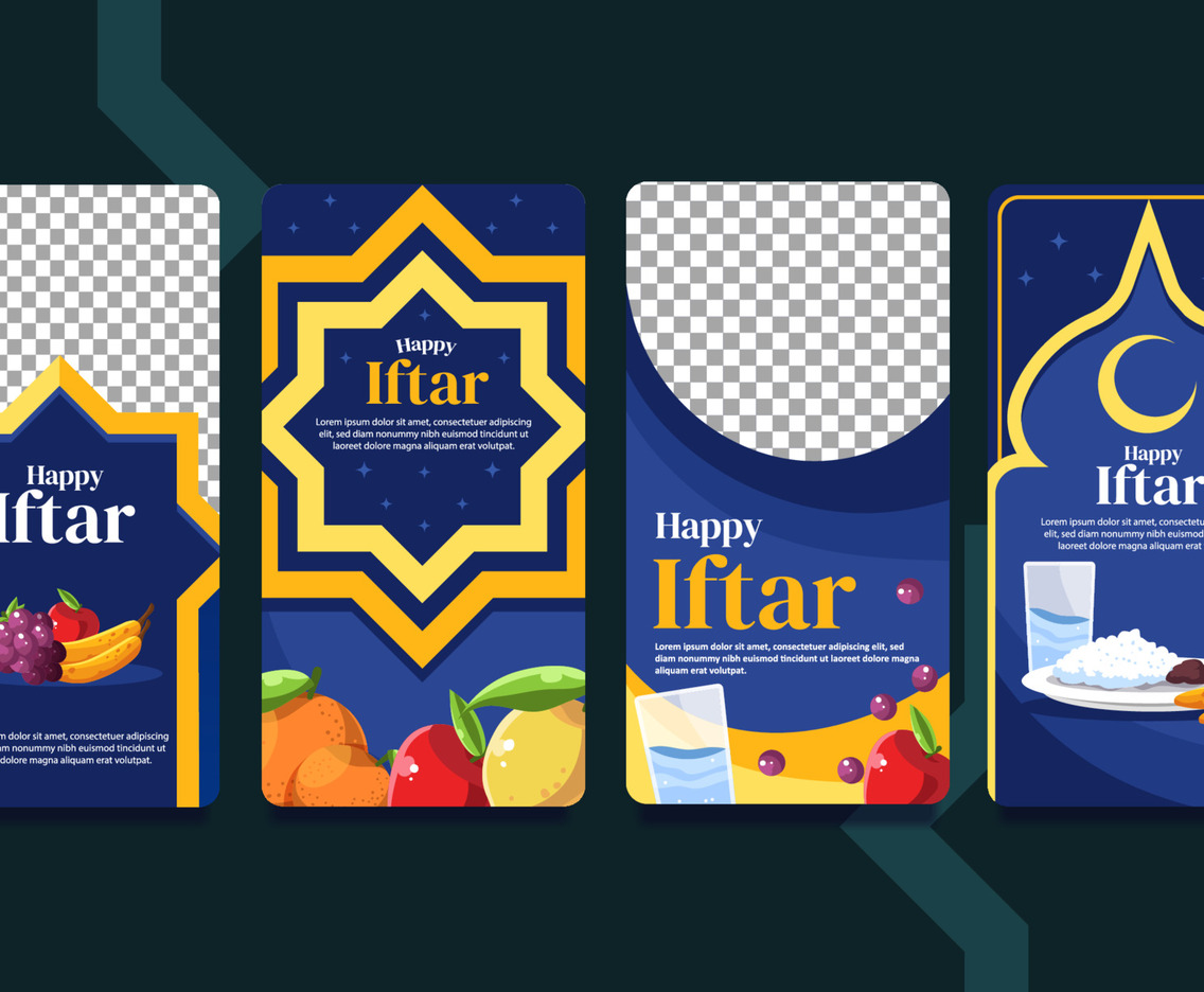 Fresh Fruit Iftar Ramadhan Fasting Month Story Post