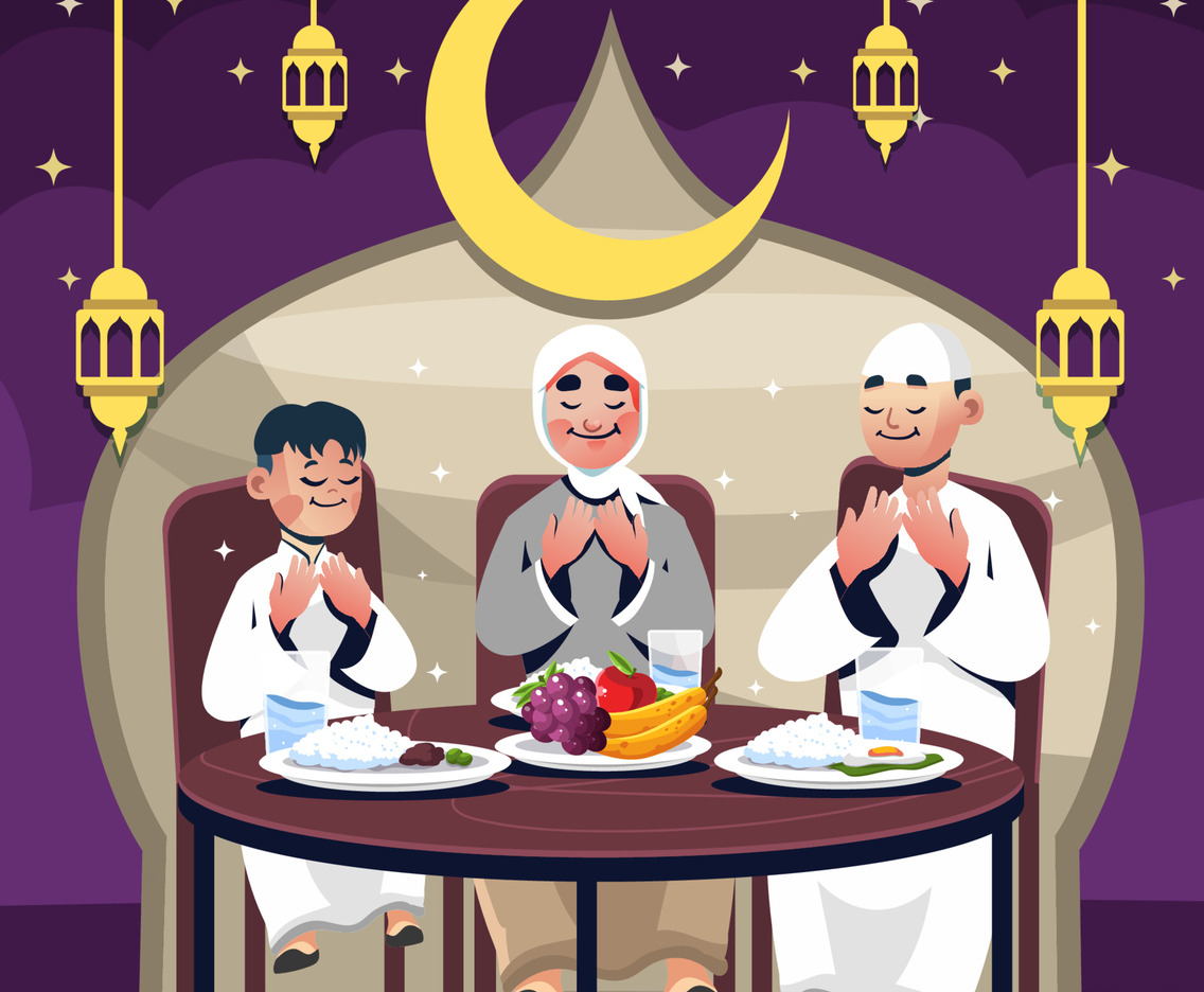 Family Iftar Ramadhan Fasting Month