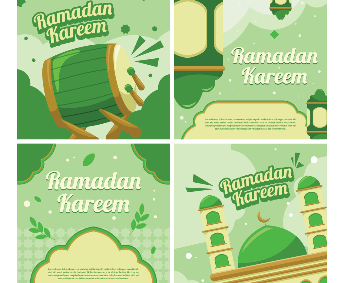 Social Media Template For Holy Month of Ramadan