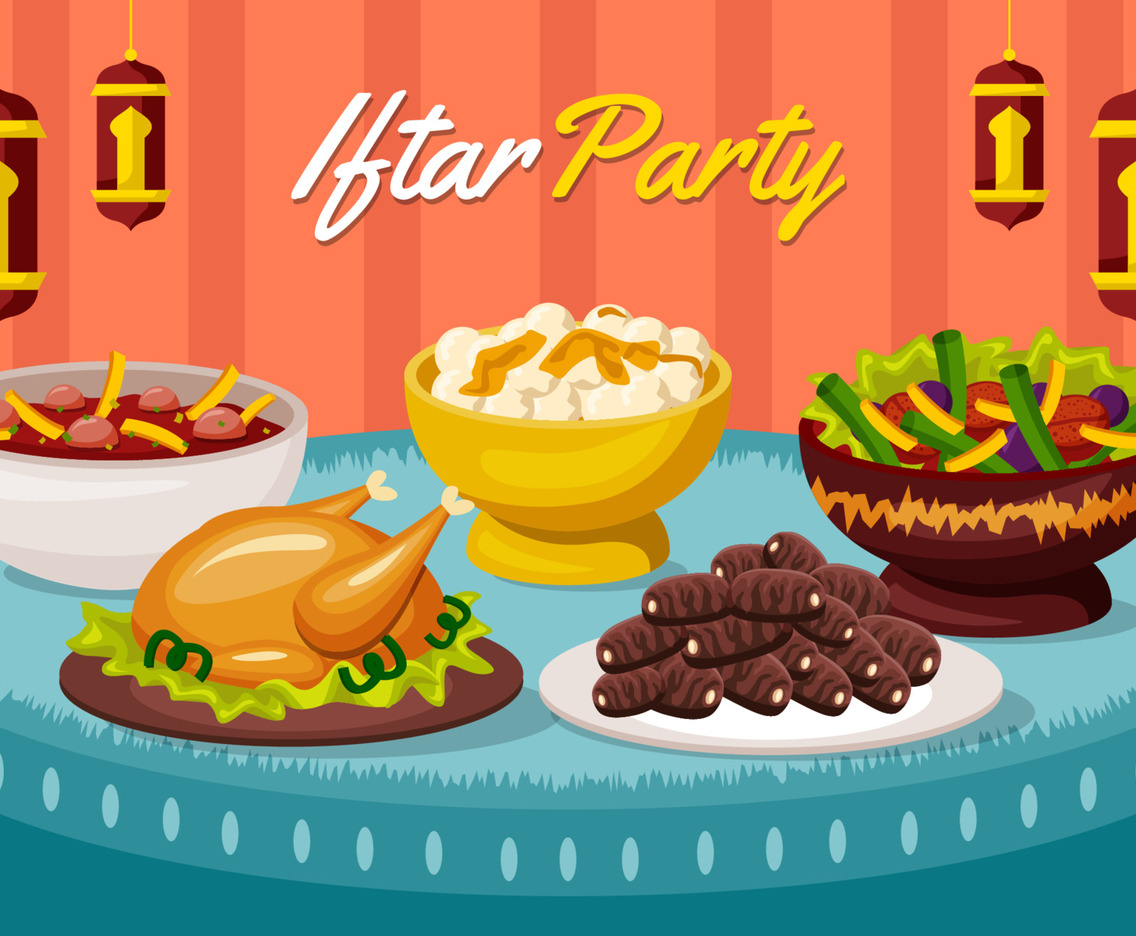 Iftar Food Background