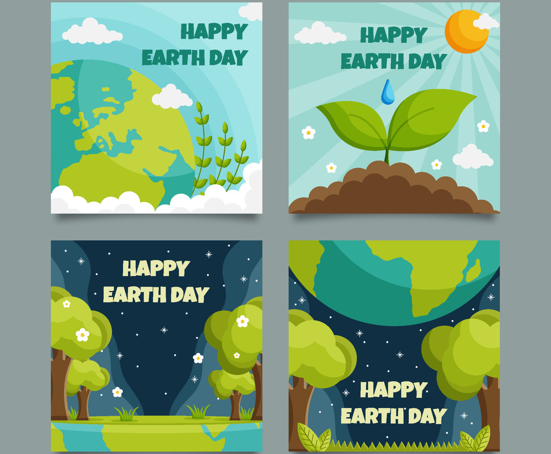 Happy Earth Day Social Media