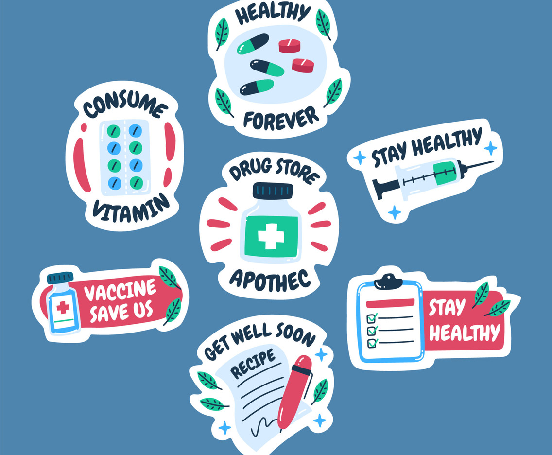 Apothecaries Sticker Set