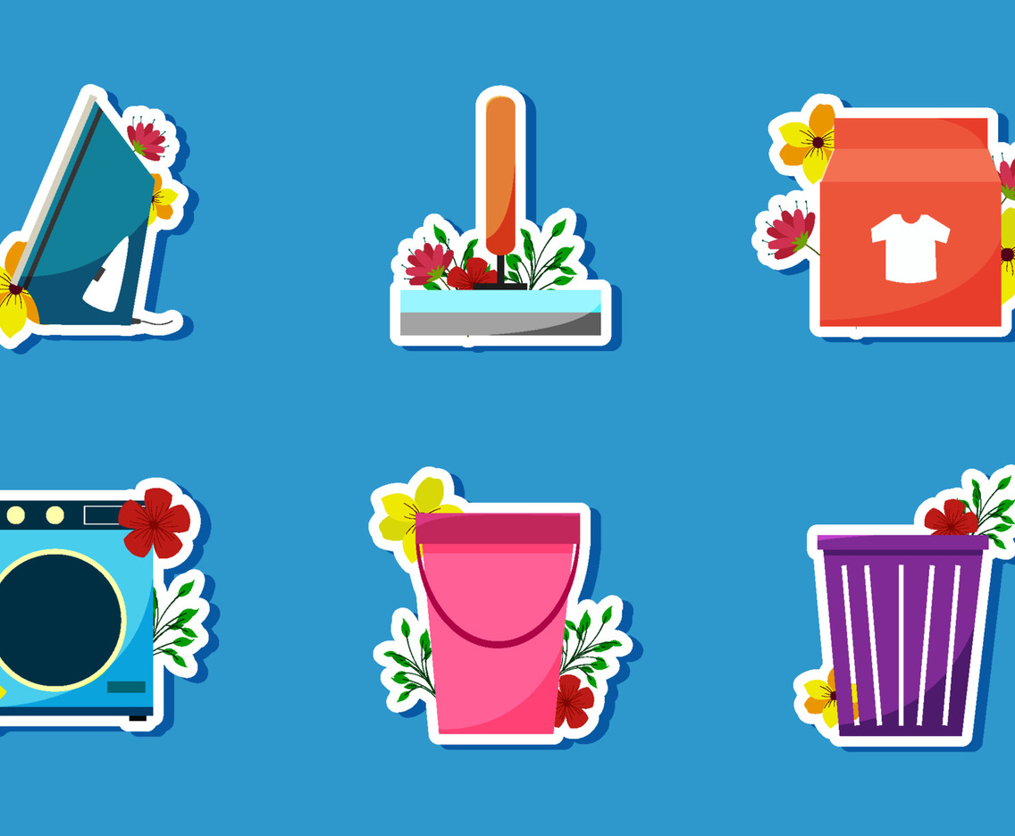 Spring Cleaning Sticker