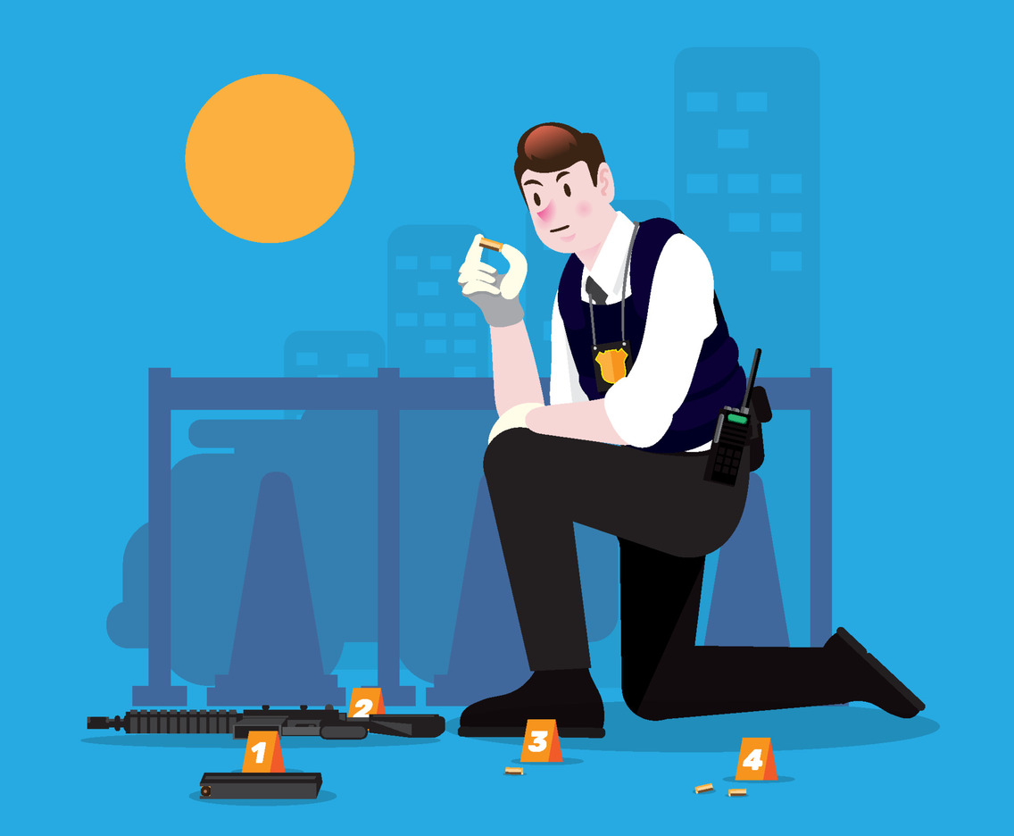 Crime Detective Concept
