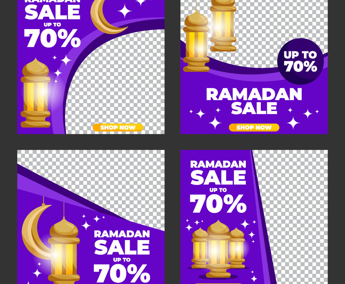 Ramadan Sale Social Media Post Template