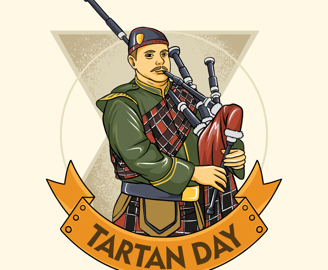 Tartan Day with a Scottish Man