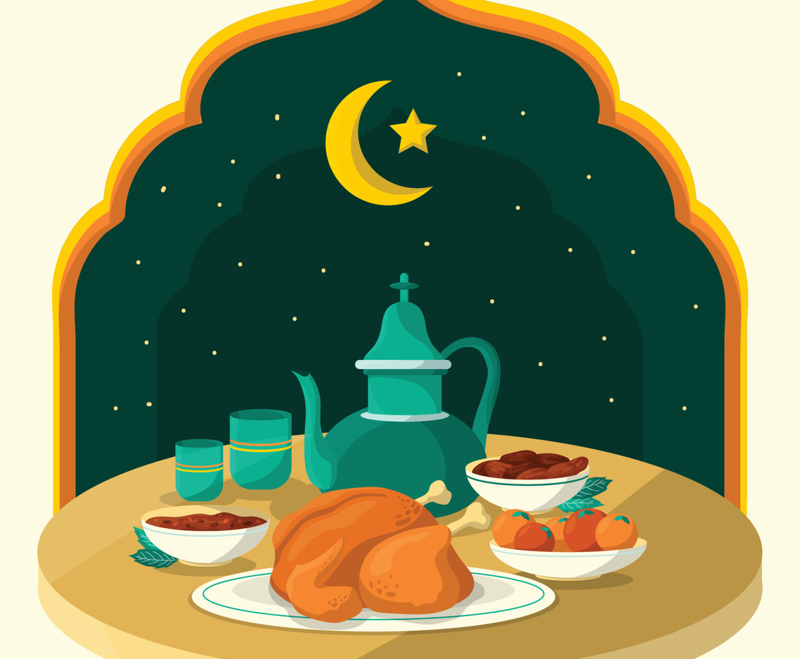 Iftar Food Ramadan Kareem