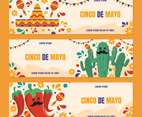 Cinco De Mayo Banner Set