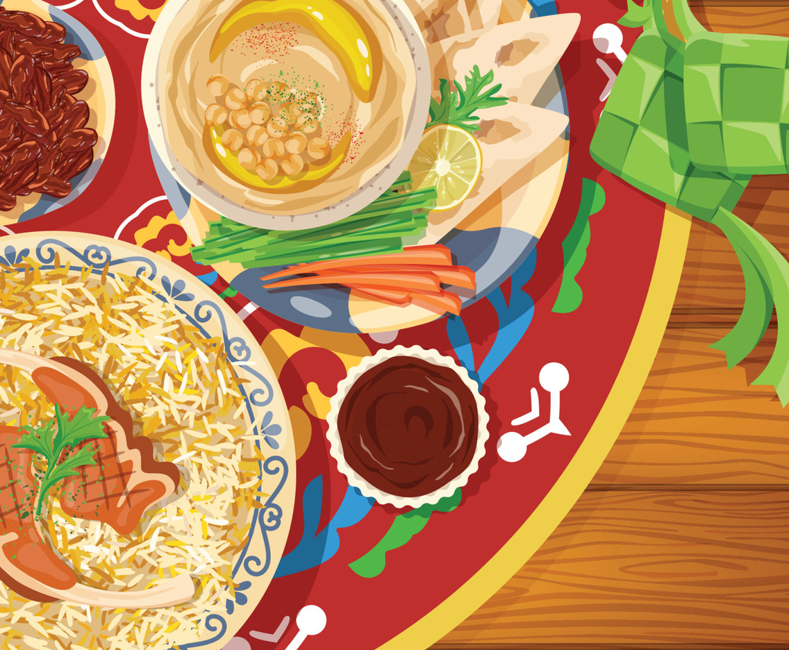 Iftar with Delicious Middle East signature food