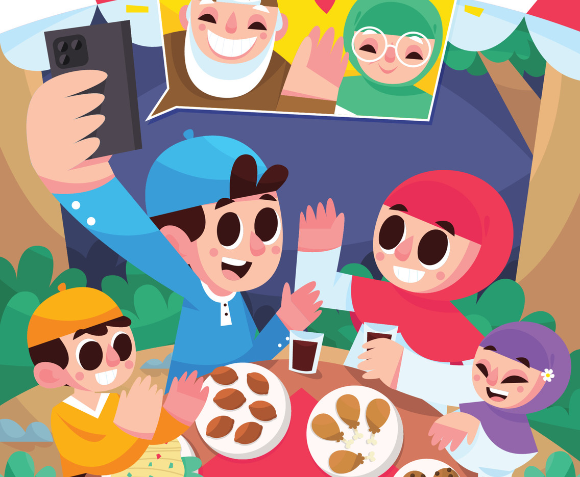 Join in on The Video Call While Breaking The Fast