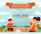 Certificate Template of Graduations