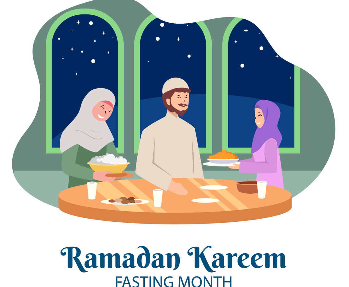 Ramadan Kareem Fasting Month Concept
