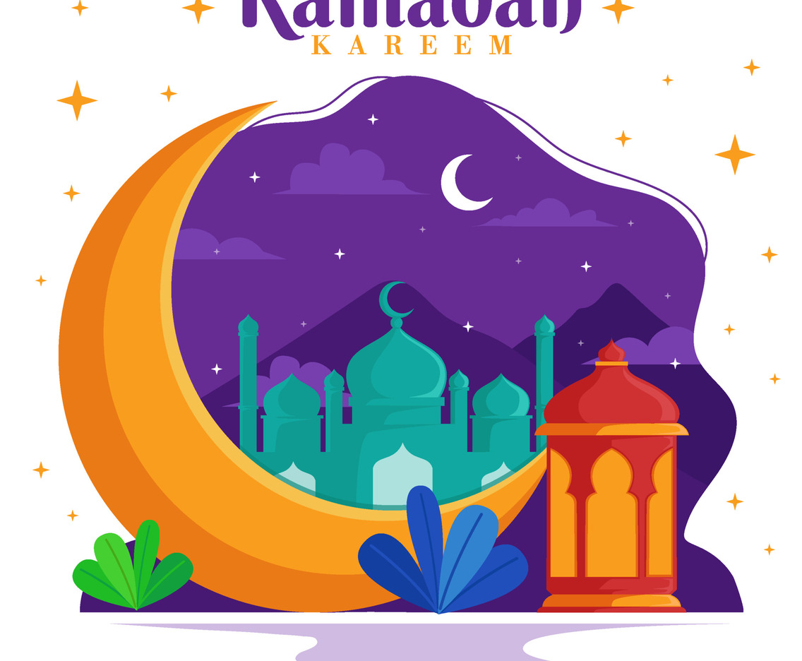 Ramadan Kareem Flat Concept