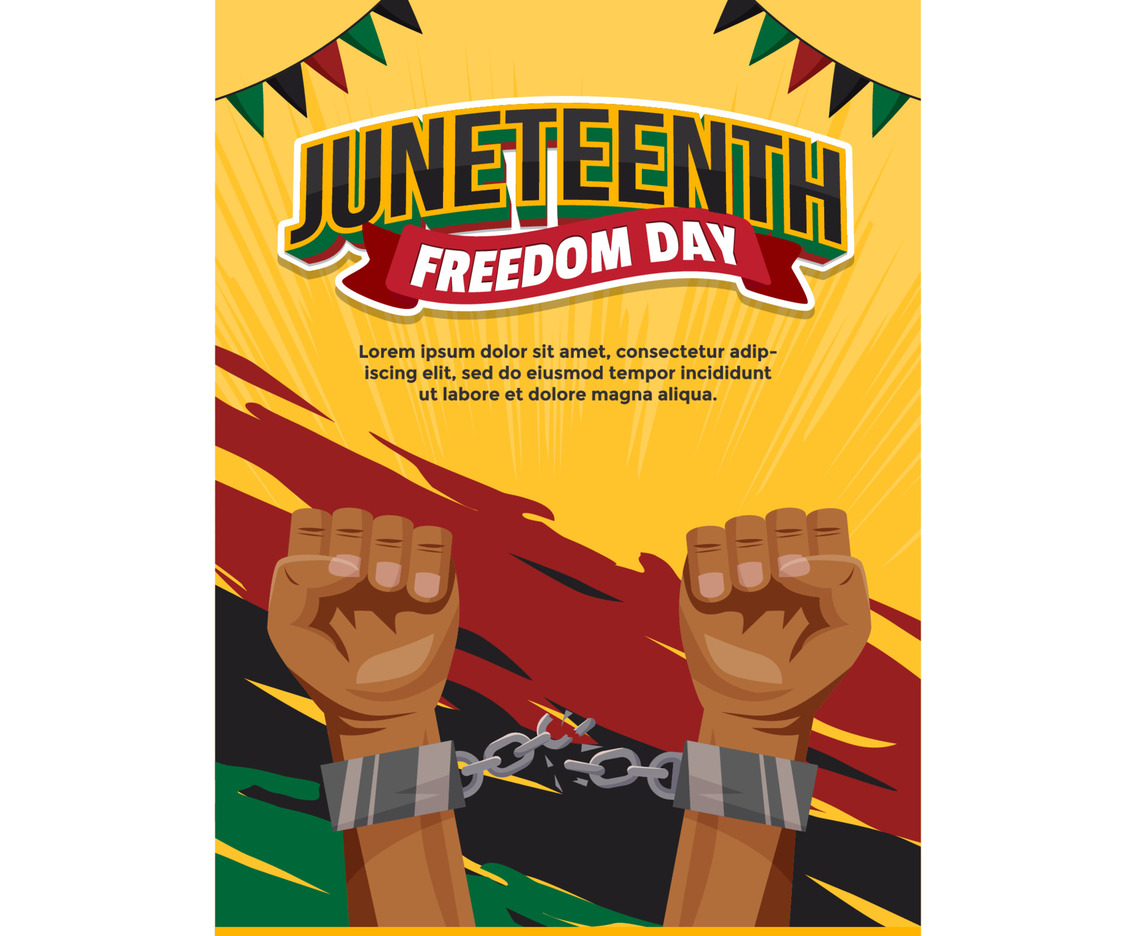 Juneteenth Freedom Day Poster