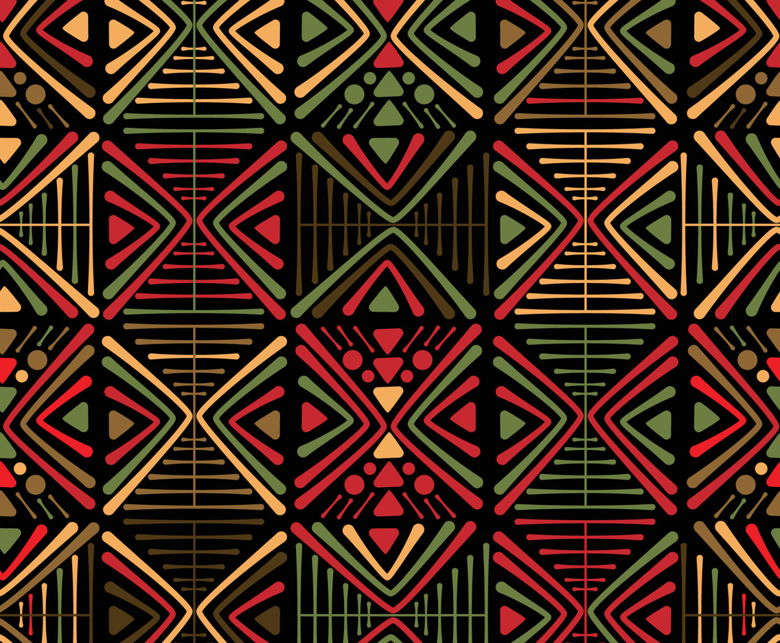 African Seamless Pattern Concept