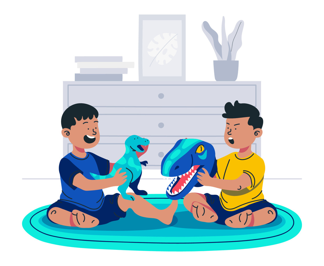Kids Playing Together