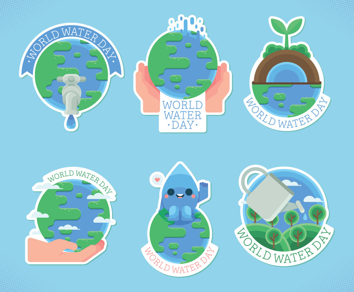 World Water Day Sticker Pack