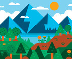 Nature Scenery Concept