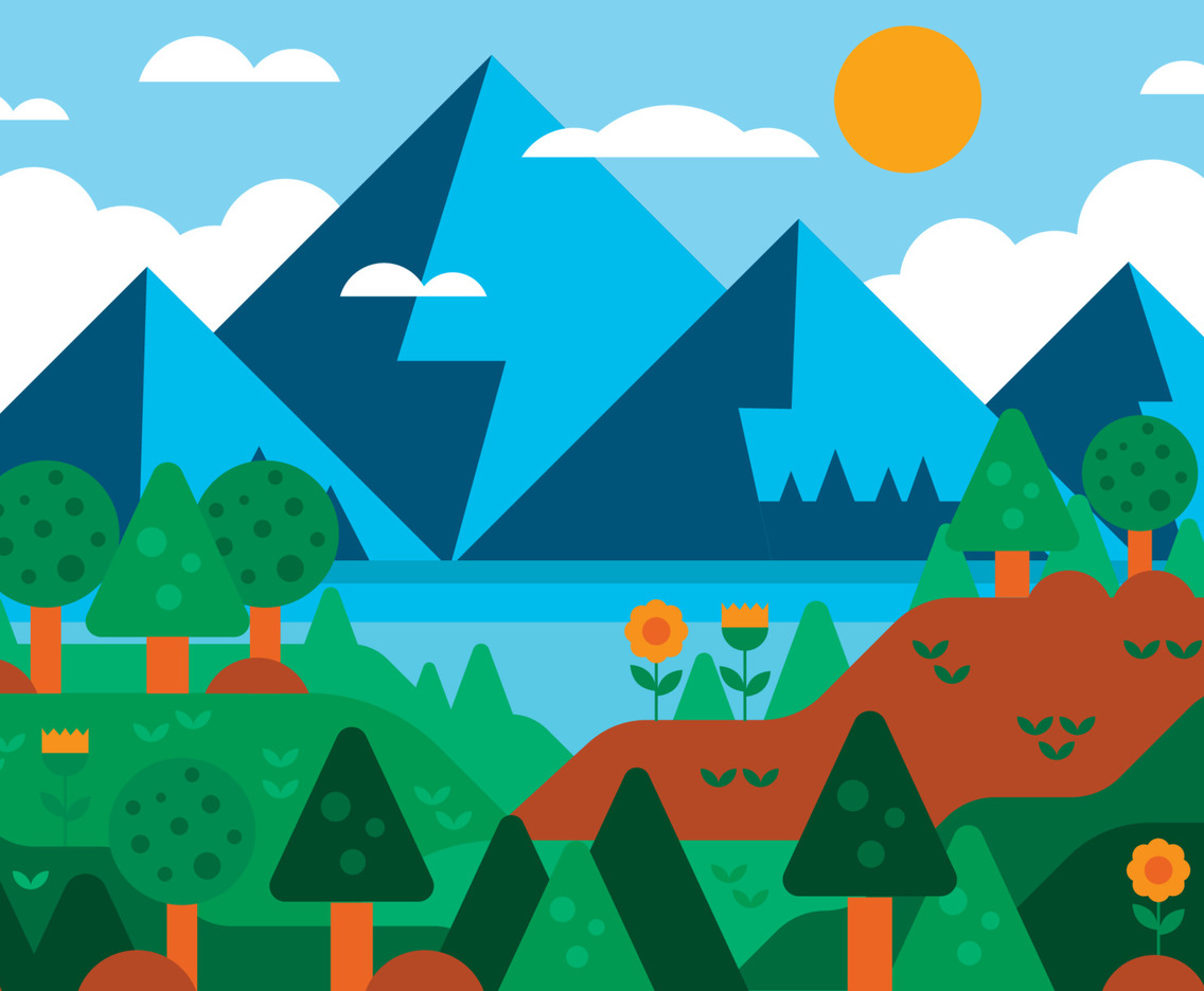 Nature Scenery Concept