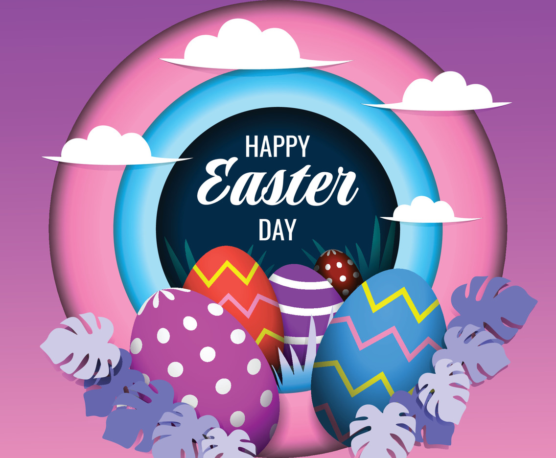 Easter Egg Background