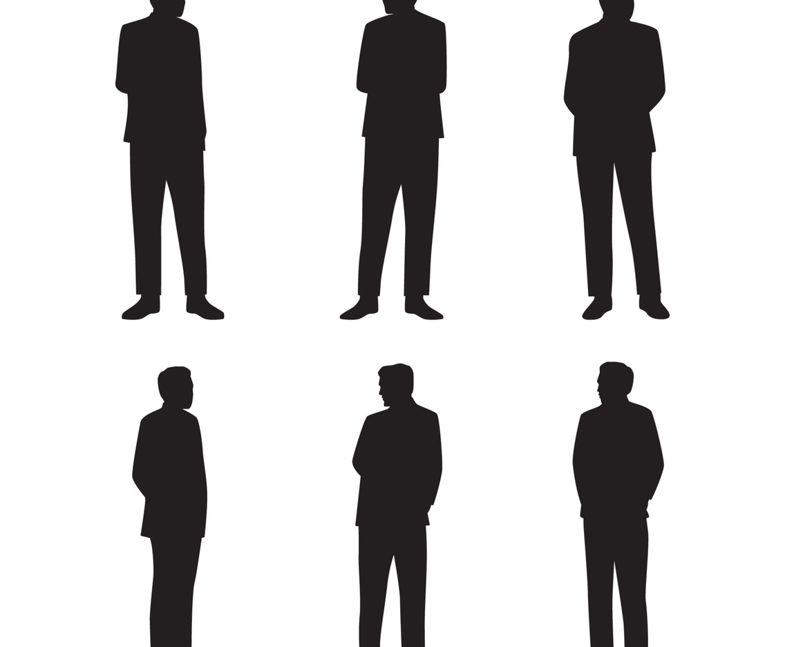 Business Man Silhouette Collection