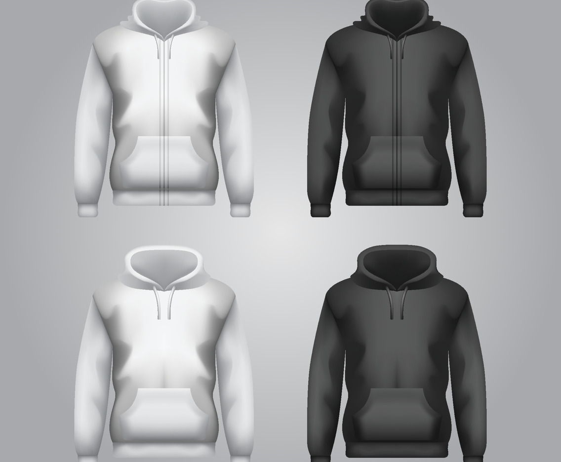 Blank Hoodie Mock Up