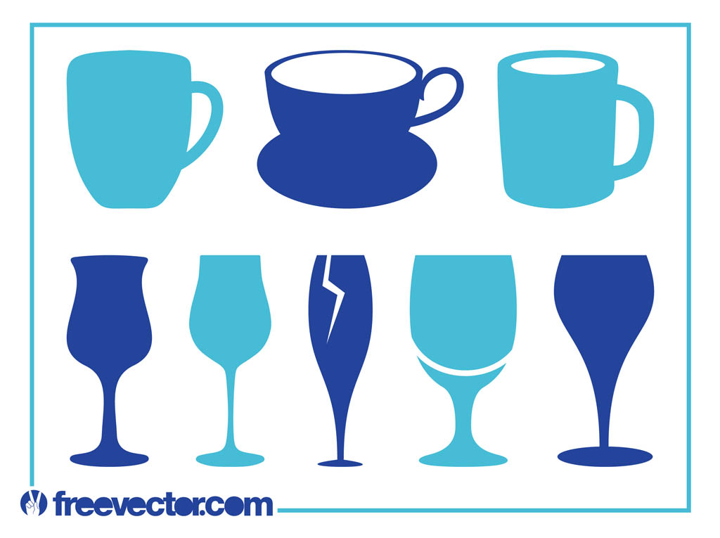 Cups And Glasses Set