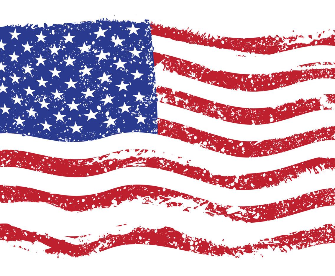 Grunge American Flag