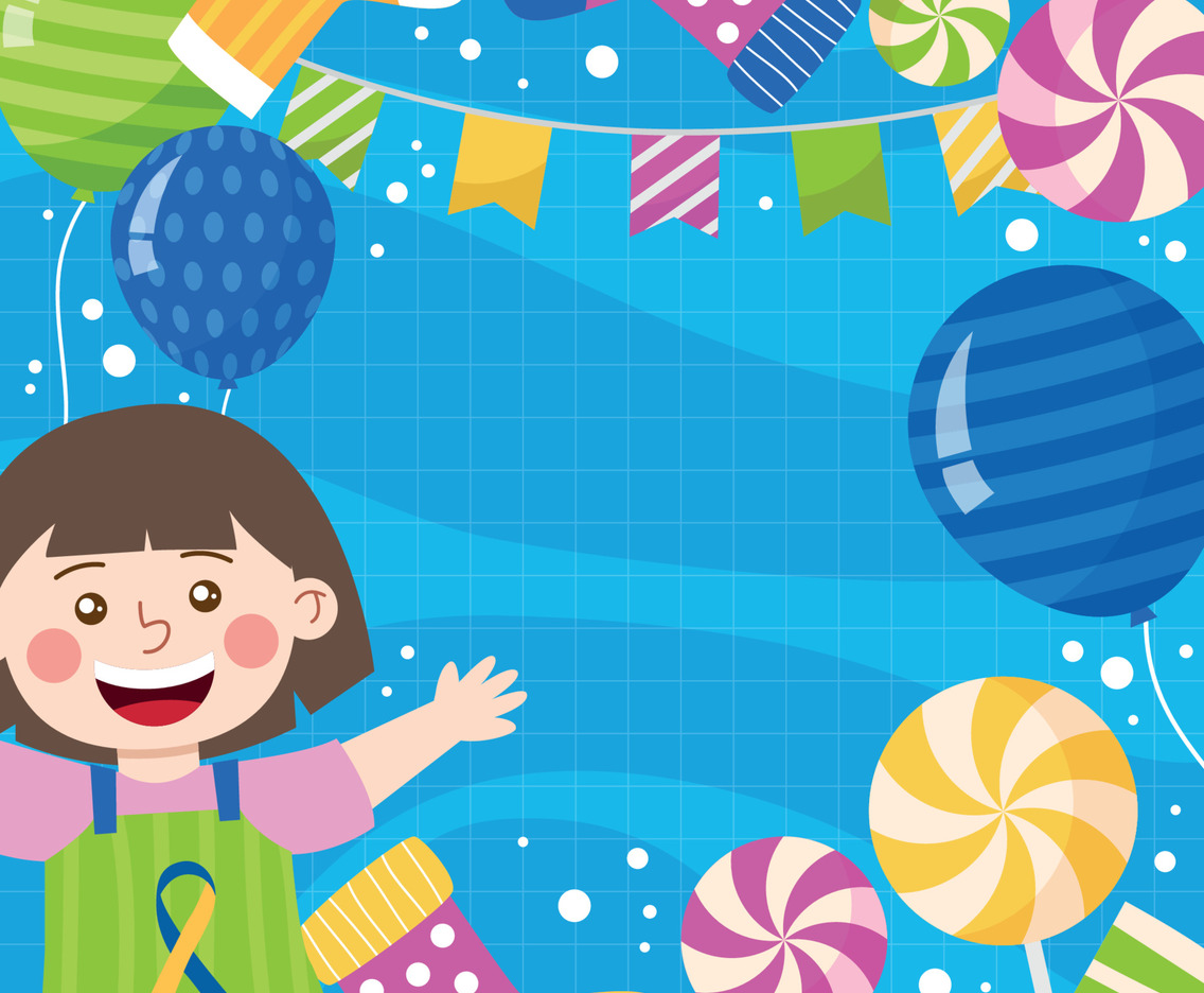 Colorful Background Template for World Down Syndrome Day Celebration