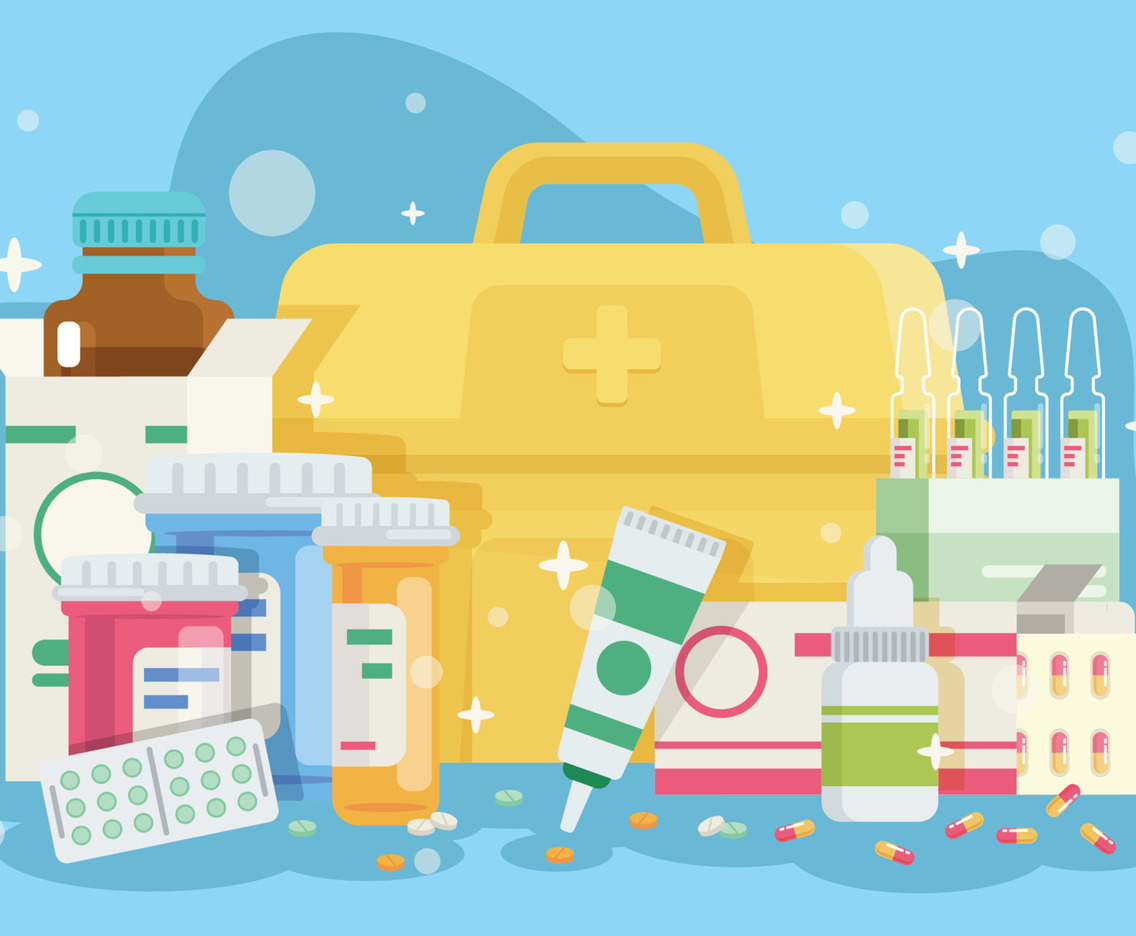 Flat Medicines in Many Forms and Types