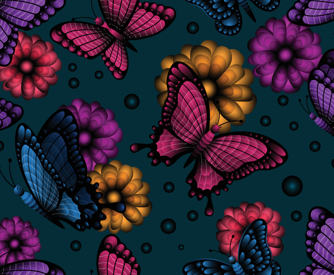 Butterfly Seamless Pattern