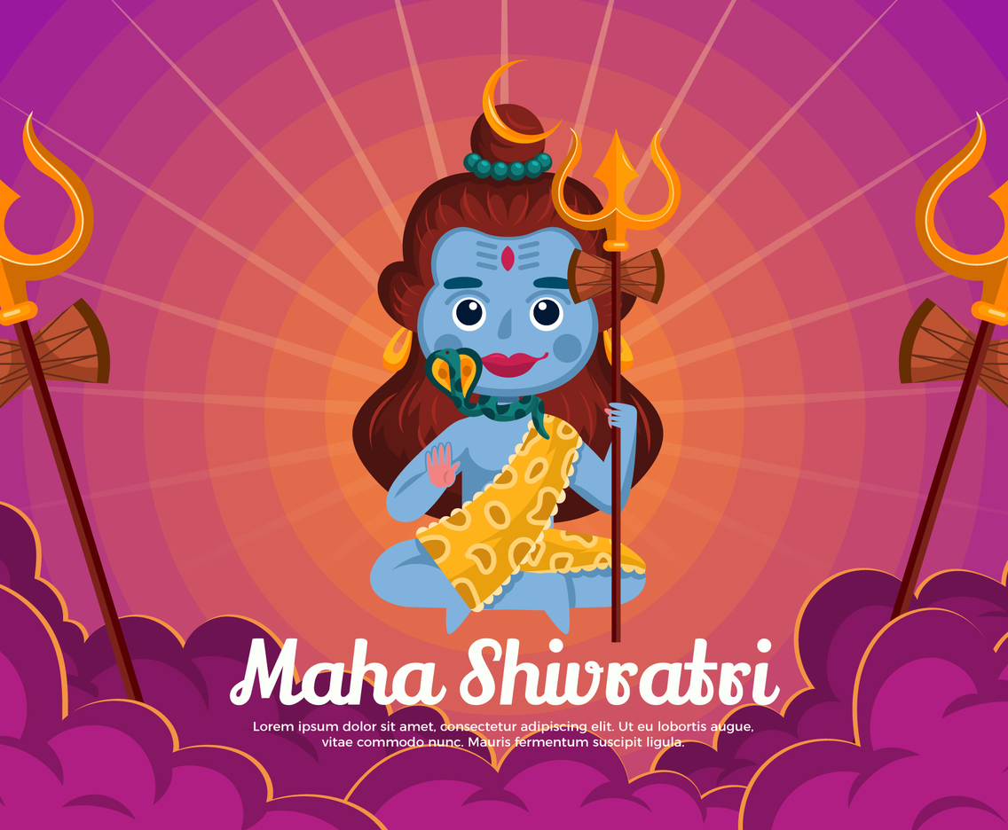 Happy Maha Shivrati Hindu Festival