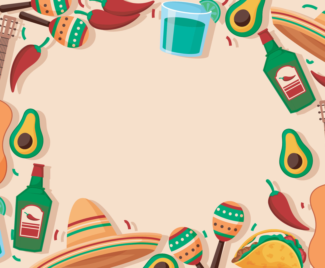 Flat Cinco De Mayo Festivity Background