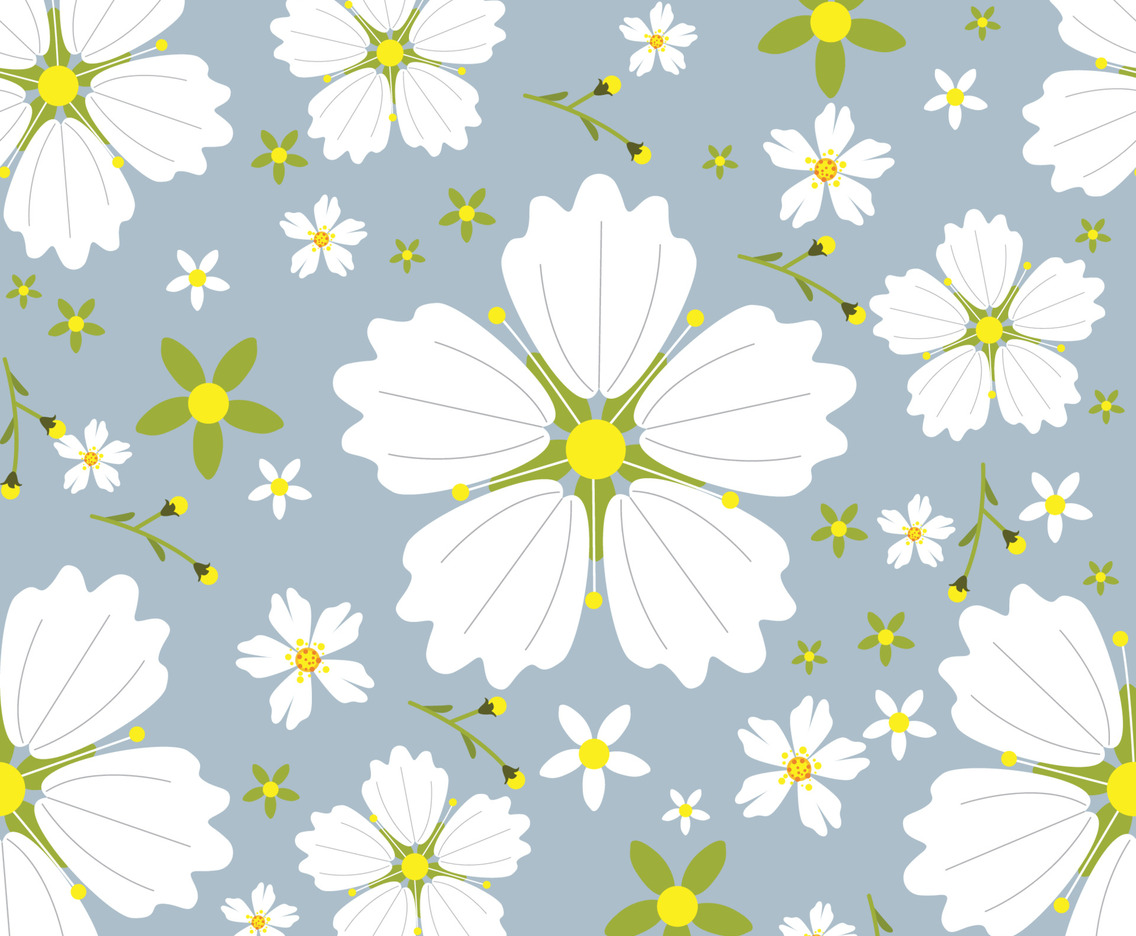 Cherry Blossom Seamless Pattern Concept