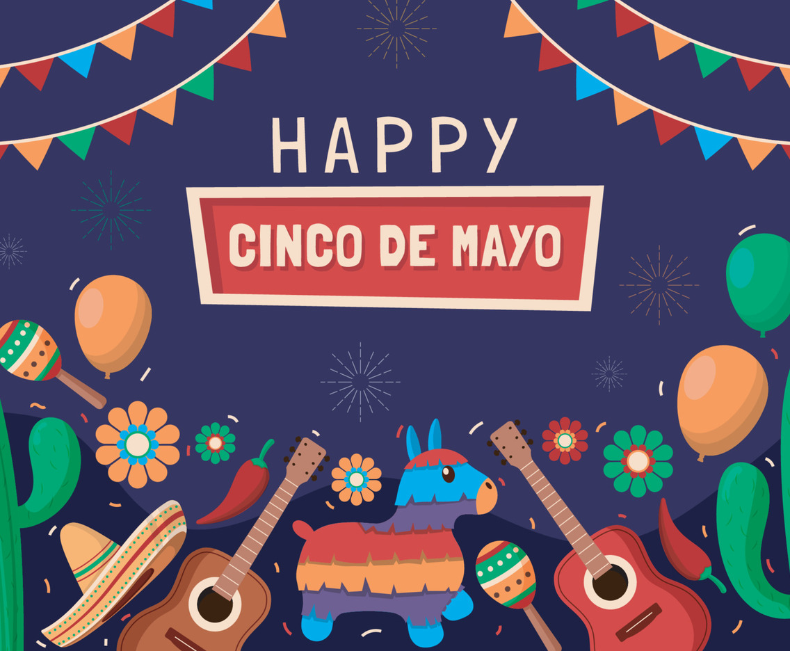 Flat Cinco De Mayo Festivity
