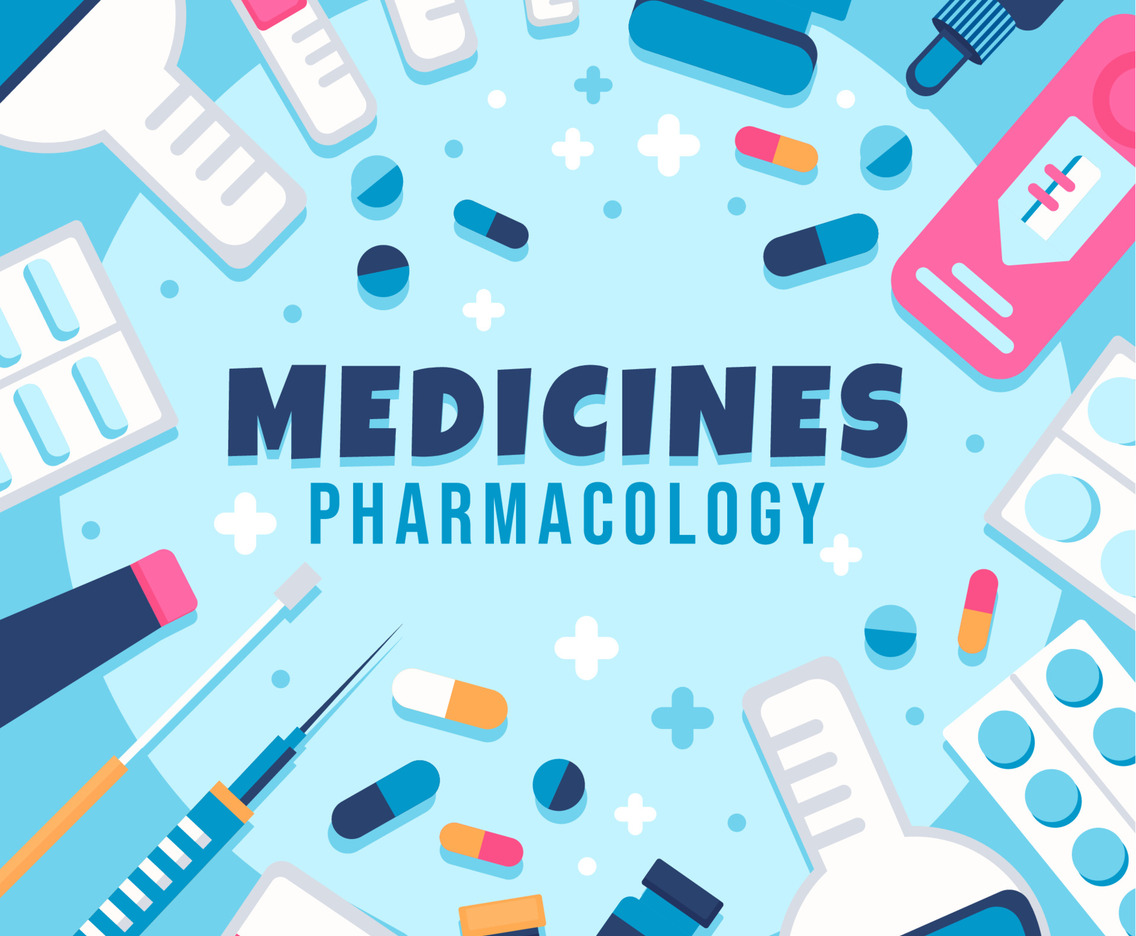 Medicines Pharmacology Concept