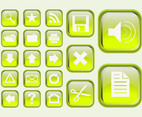 Green Interface Icons