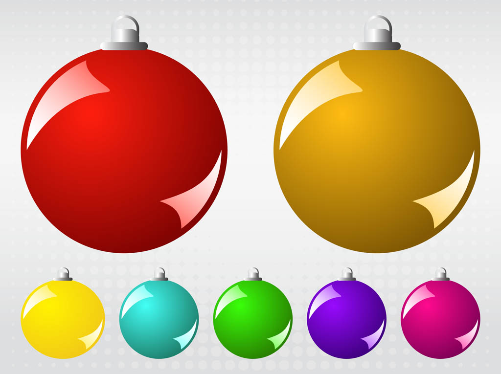 Vector Christmas Balls