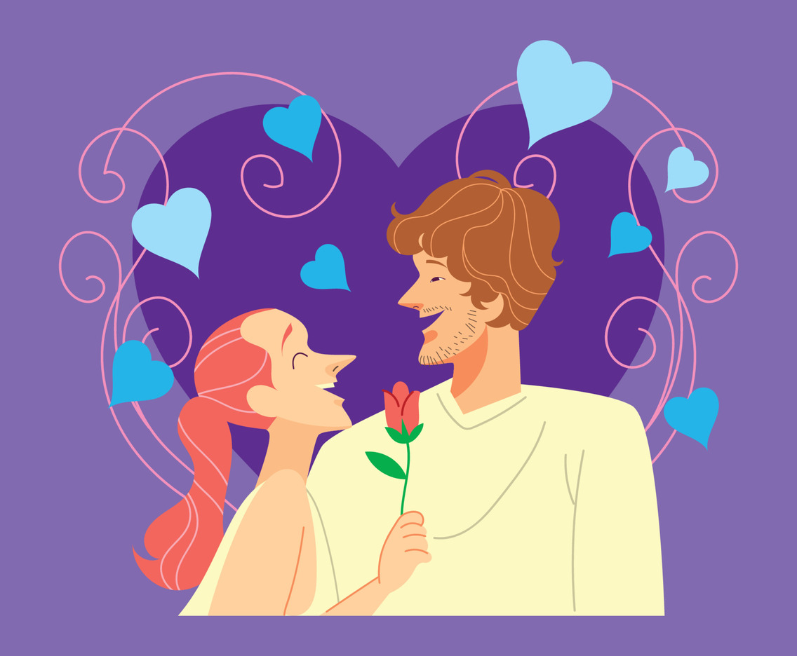 A Rose From Wife into Her Husband