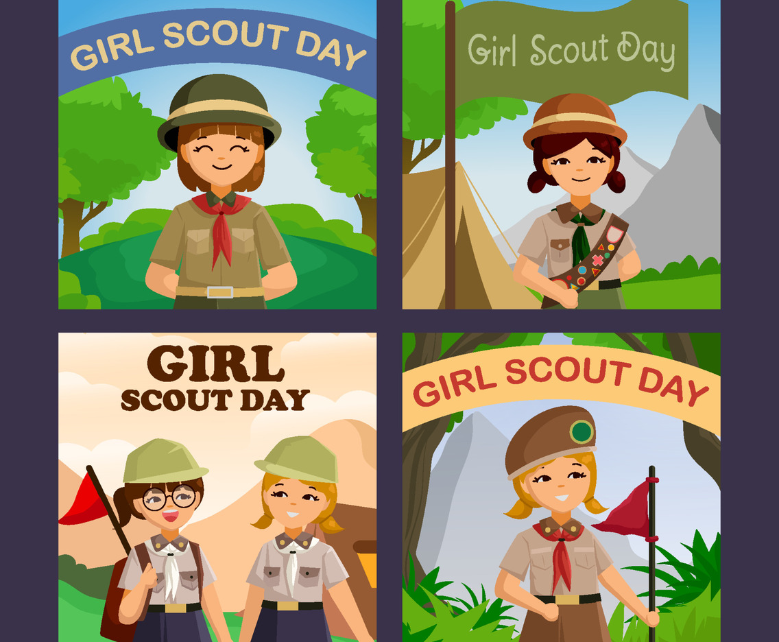 Girl Scout Day Social Media