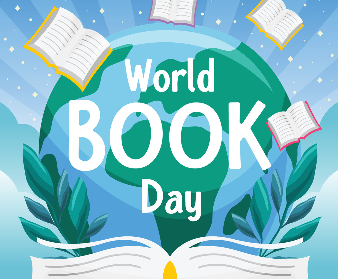 World Book Day Doodle Element Concept