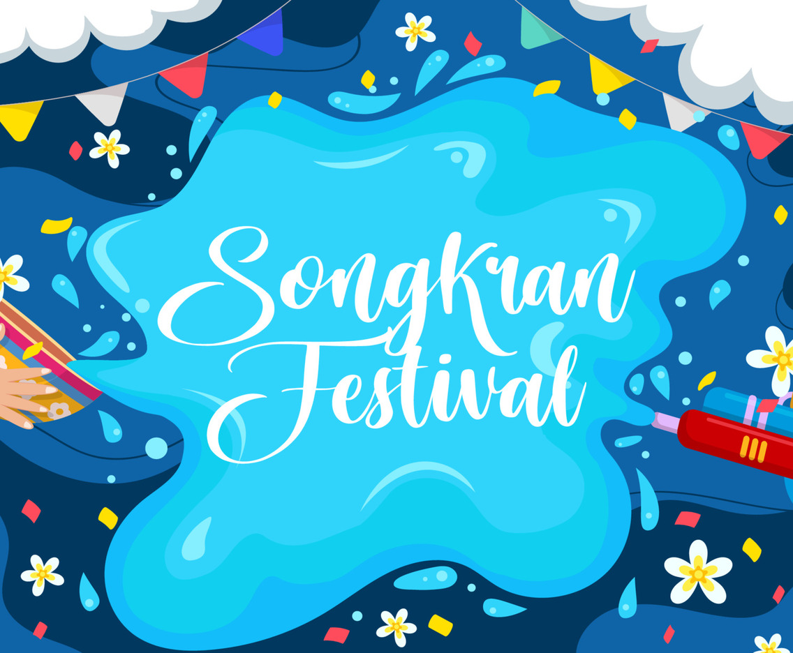 Songkran Festival Concept