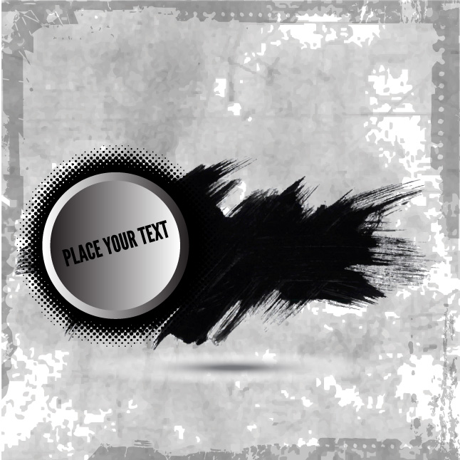 Grungy Banner Background Vector