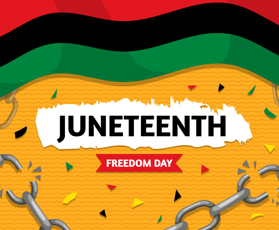 Juneteenth Freedom Day Background