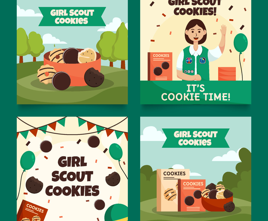 Girls Scout Cookies Social Media