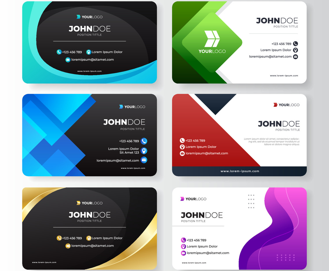 Business Card Set
