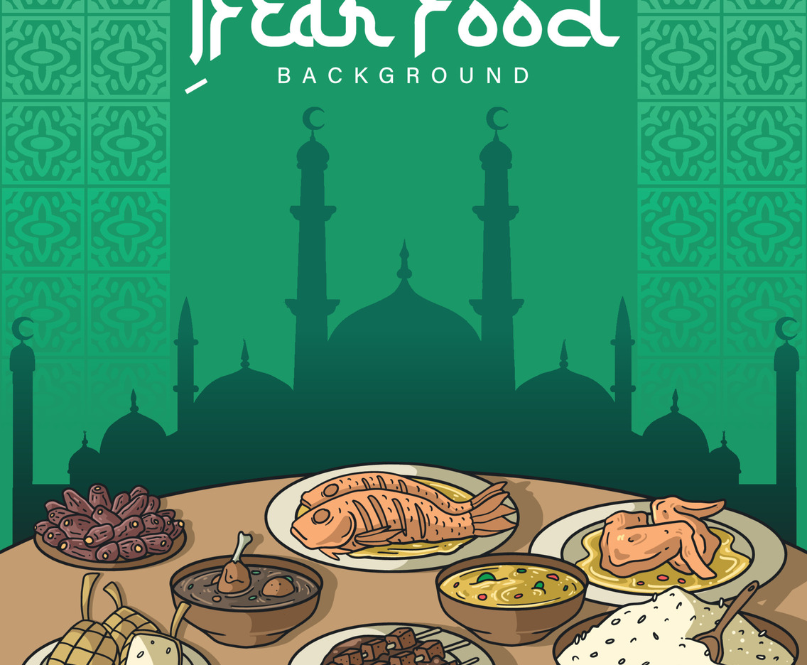 Iftar Food Traditional Concept