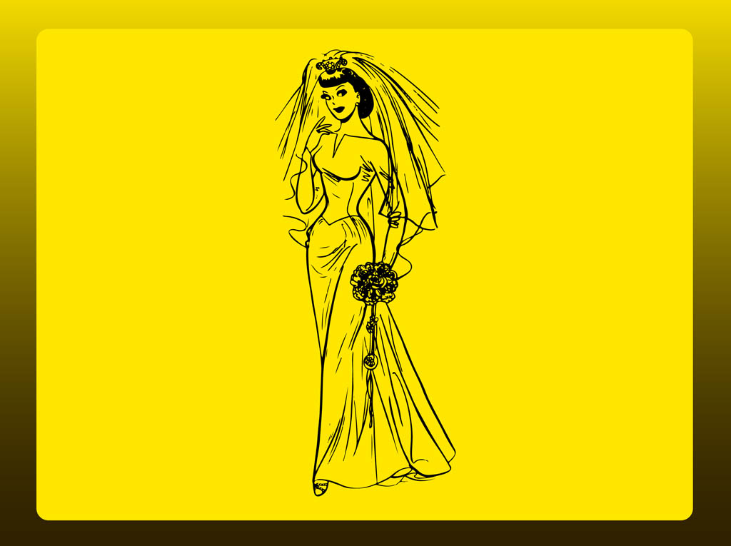 Sexy Retro Bride