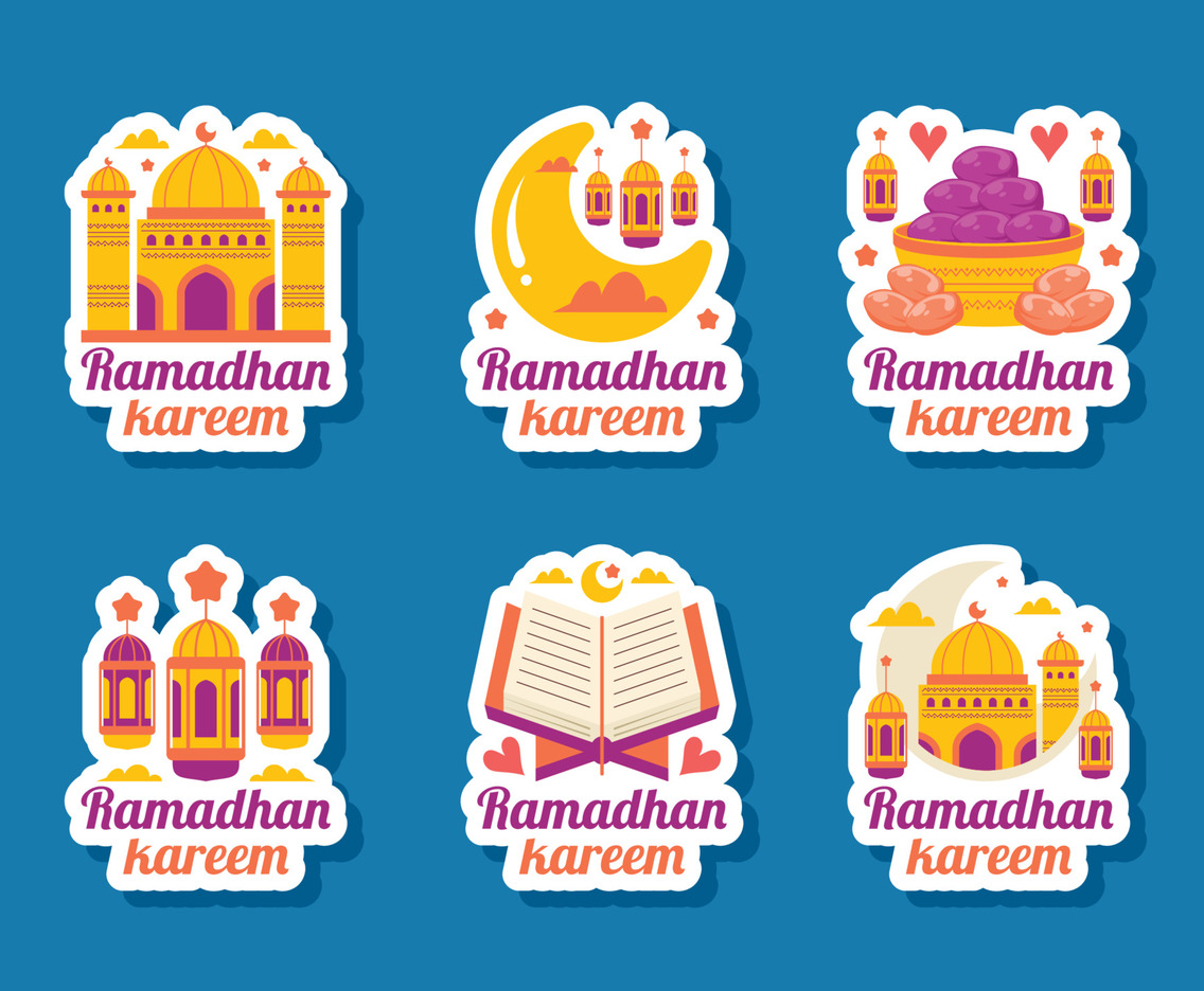 Fasting Month Sticker Colection