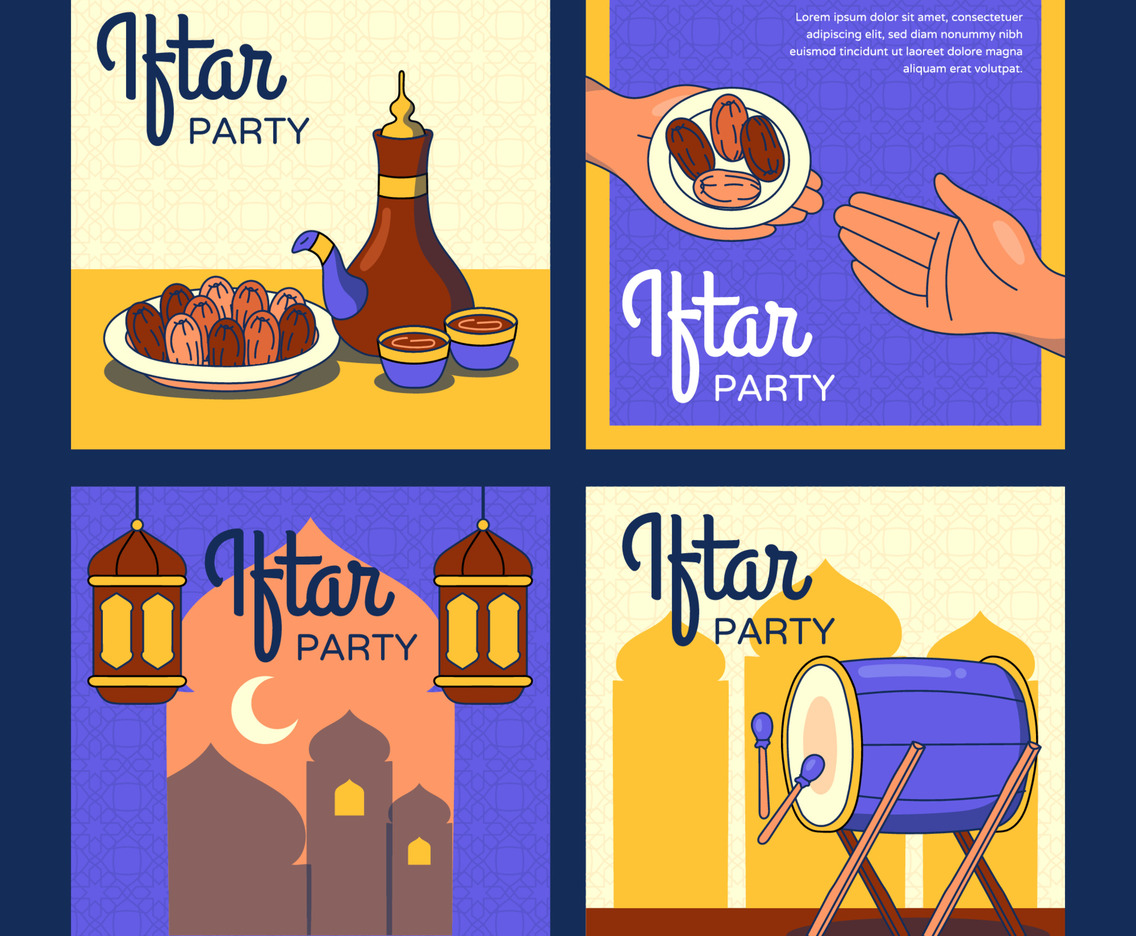Iftar Party Social Media Post